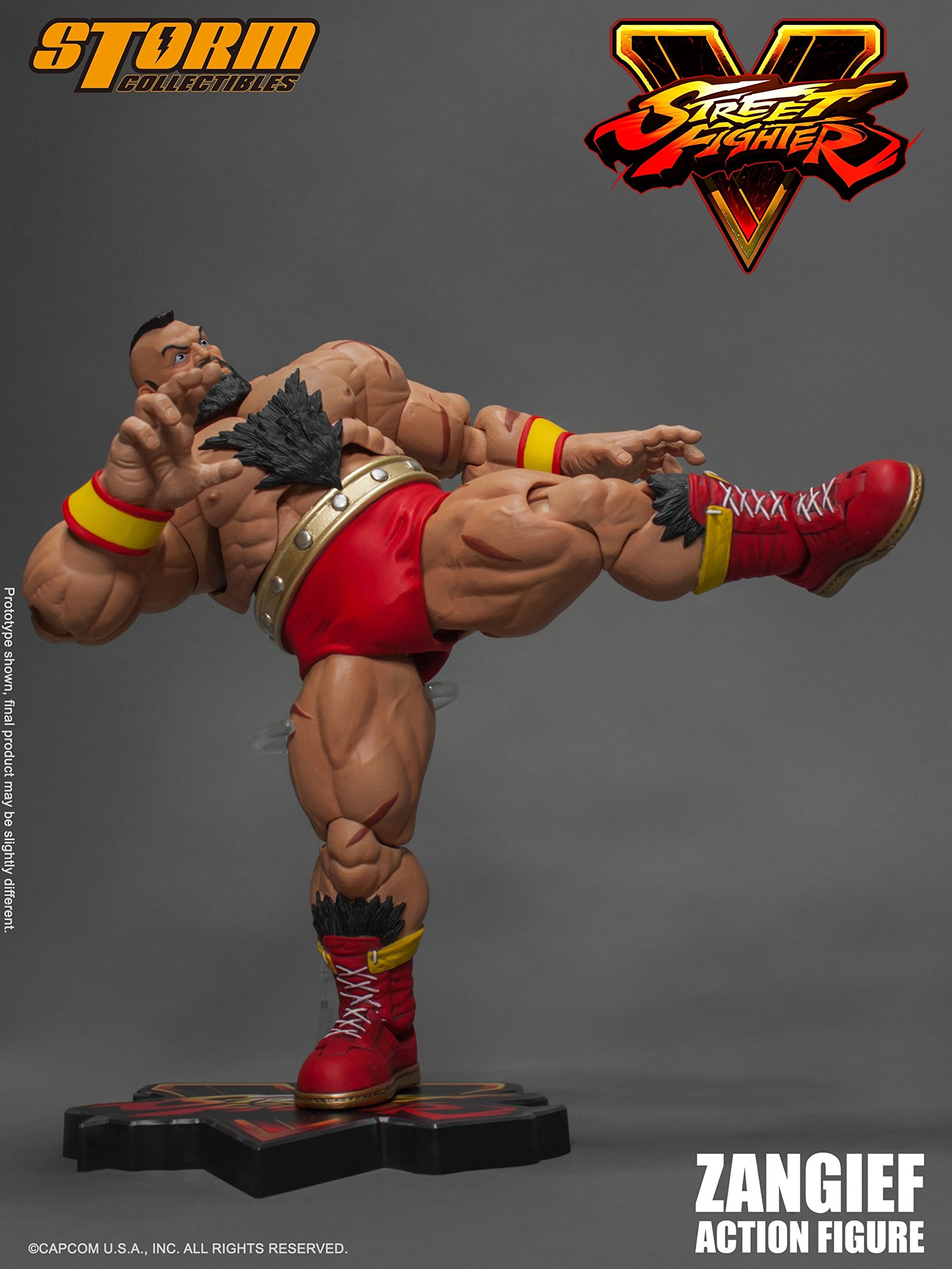 Amazon.com: Storm Collectibles Street Fighter V Zangief 1/12